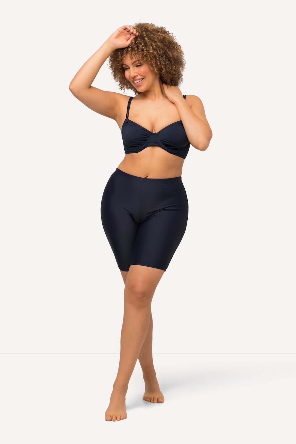 Große Größen Schwimmradler, Damen, blau, Größe: 48, Synthetische Fasern/Elasthan, Ulla Popken Große Größen Schwimmradler, Damen, blau, Größe: 48, Synthetische Fasern/Elasthan, Ulla Popken von Ulla Popken