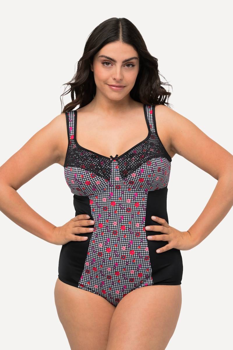 Große Größen Shaping-Body, Damen, schwarz, Größe: 110D, Baumwolle/Synthetische Fasern/Elasthan, Ulla Popken Große Größen Shaping-Body, Damen, schwarz, Größe: 110D, Baumwolle/Synthetische Fasern/Elasthan, Ulla Popken von Ulla Popken
