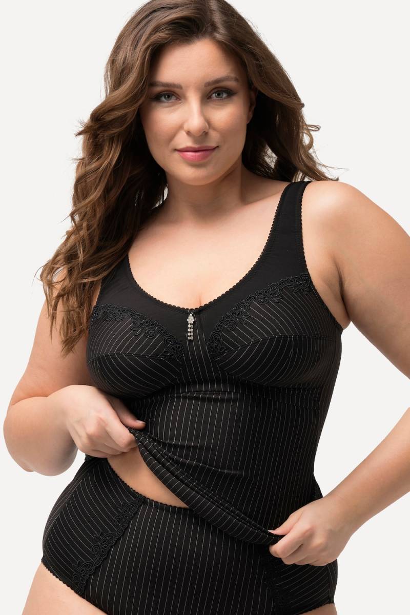 Große Größen Shaping-Hemd, Damen, schwarz, Größe: 115E, Synthetische Fasern/Elasthan, Ulla Popken Große Größen Shaping-Hemd, Damen, schwarz, Größe: 115E, Synthetische Fasern/Elasthan, Ulla Popken von Ulla Popken