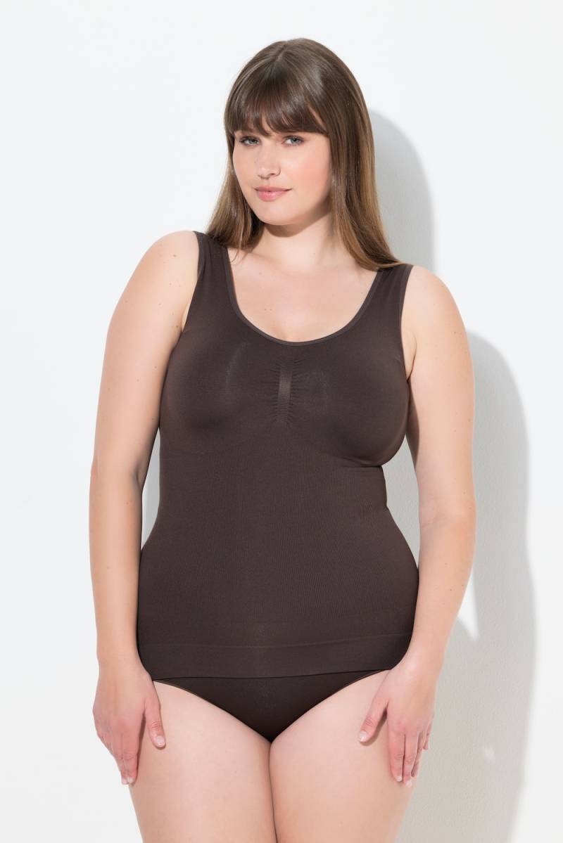 Große Größen Shaping-Top, Damen, braun, Größe: 54/56, Synthetische Fasern, Ulla Popken von Ulla Popken