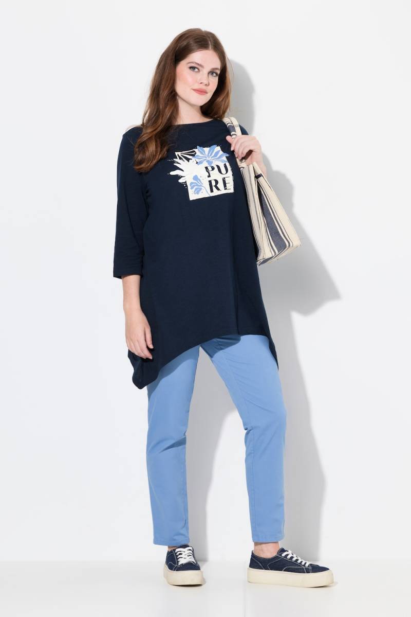 Große Größen Shirt, Damen, blau, Größe: 50/52, Baumwolle, Ulla Popken Große Größen Shirt, Damen, blau, Größe: 50/52, Baumwolle, Ulla Popken von Ulla Popken