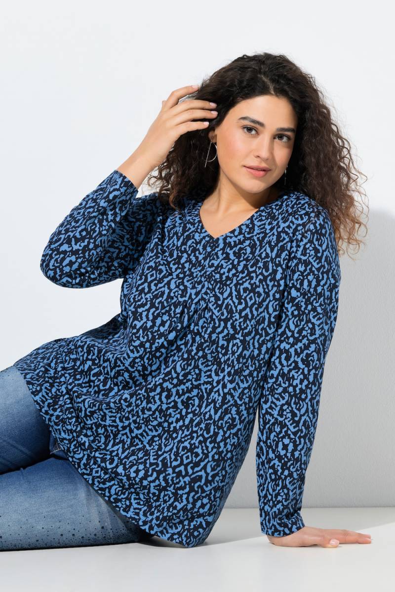 Große Größen Shirt, Damen, blau, Größe: 50/52, Baumwolle, Ulla Popken Große Größen Shirt, Damen, blau, Größe: 50/52, Baumwolle, Ulla Popken von Ulla Popken
