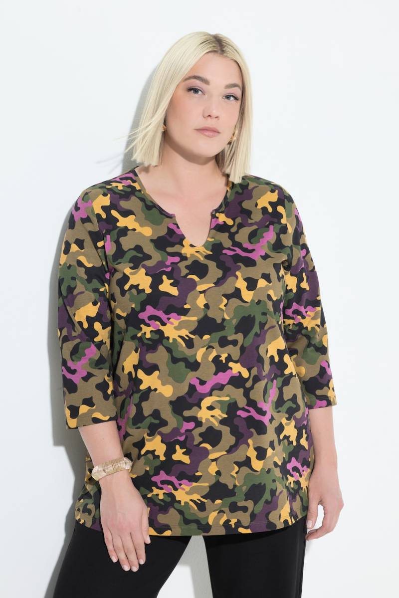 Große Größen Shirt, Damen, braun, Größe: 42/44, Baumwolle, Ulla Popken Große Größen Shirt, Damen, braun, Größe: 42/44, Baumwolle, Ulla Popken von Ulla Popken