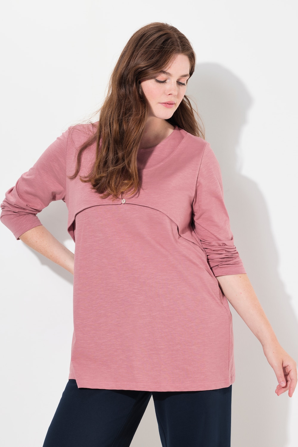 Große Größen Shirt, Damen, rosa, Größe: 50/52, Baumwolle, Ulla Popken Große Größen Shirt, Damen, rosa, Größe: 50/52, Baumwolle, Ulla Popken von Ulla Popken