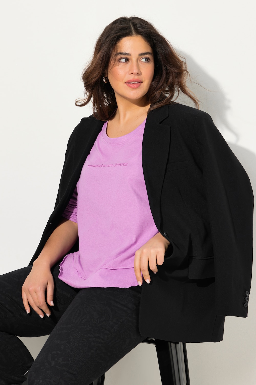 Große Größen Shirt, Damen, rosa, Größe: 54/56, Baumwolle/Polyester, Ulla Popken Große Größen Shirt, Damen, rosa, Größe: 54/56, Baumwolle/Polyester, Ulla Popken von Ulla Popken