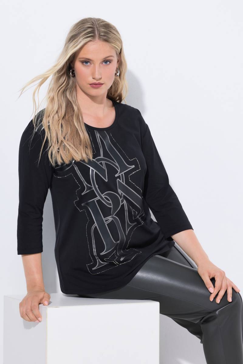 Große Größen Shirt, Damen, schwarz, Größe: 58/60, Baumwolle, Ulla Popken Große Größen Shirt, Damen, schwarz, Größe: 58/60, Baumwolle, Ulla Popken von Ulla Popken