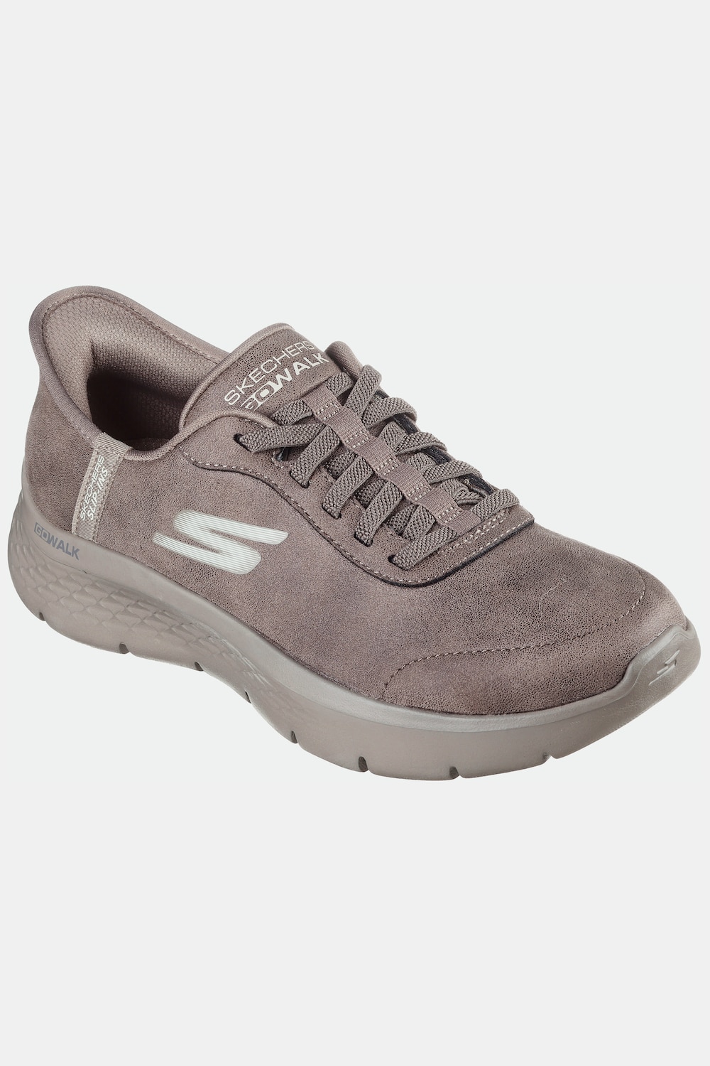 Große Größen Skechers Slip-Ins, Damen, braun, Größe: 41, Polyester, Ulla Popken von Ulla Popken