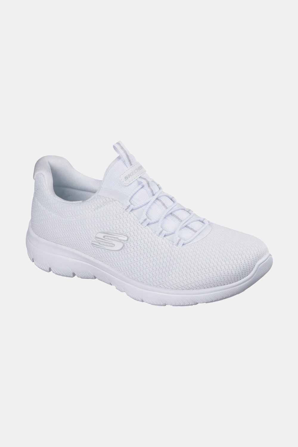Große Größen Skechers Sneaker, Damen, weiß, Größe: 39, Polyester, Ulla Popken von Ulla Popken