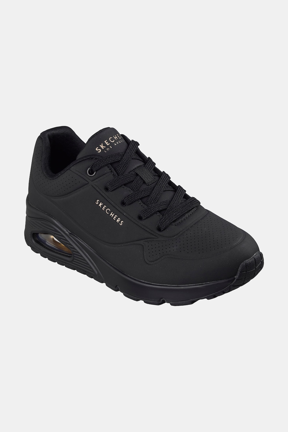 Große Größen Skechers UNO Sneaker, Damen, schwarz, Größe: 40, Polyester/Synthetische Fasern, Ulla Popken von Ulla Popken