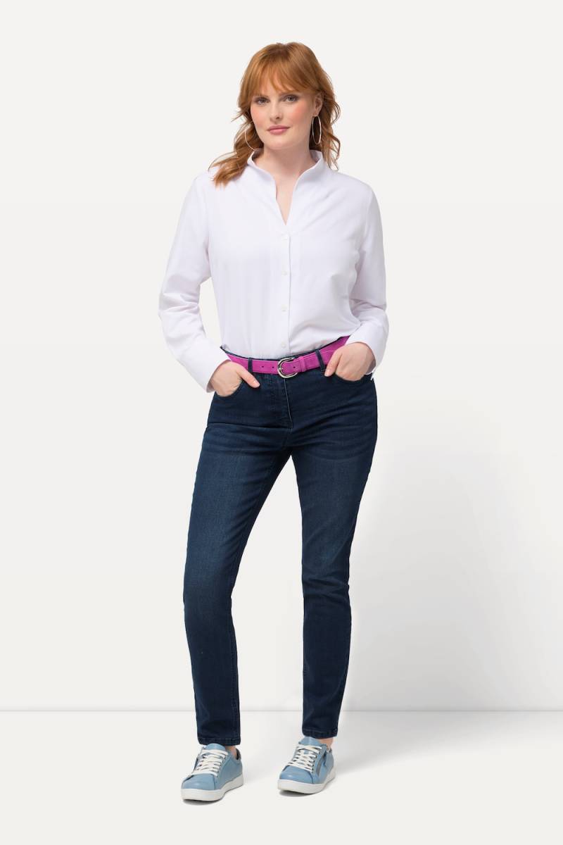 Große Größen Skinny-Jeans Sarah, Damen, blau, Größe: 50, Baumwolle/Polyester/Viskose, Ulla Popken Große Größen Skinny-Jeans Sarah, Damen, blau, Größe: 50, Baumwolle/Polyester/Viskose, Ulla Popken von Ulla Popken