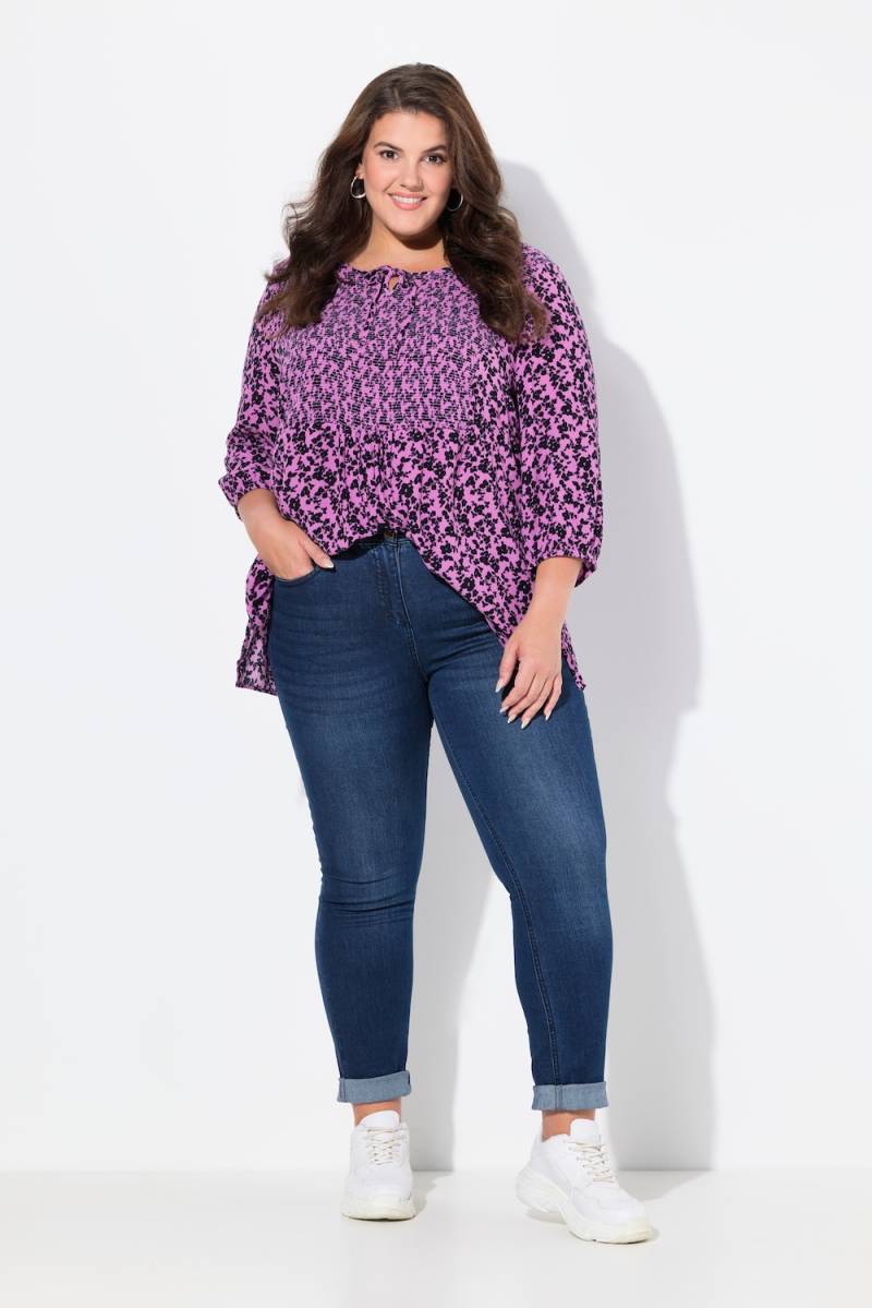 Große Größen Skinnyjeans Sarah, Damen, blau, Größe: 23, Baumwolle/Polyester/Viskose, Ulla Popken von Ulla Popken