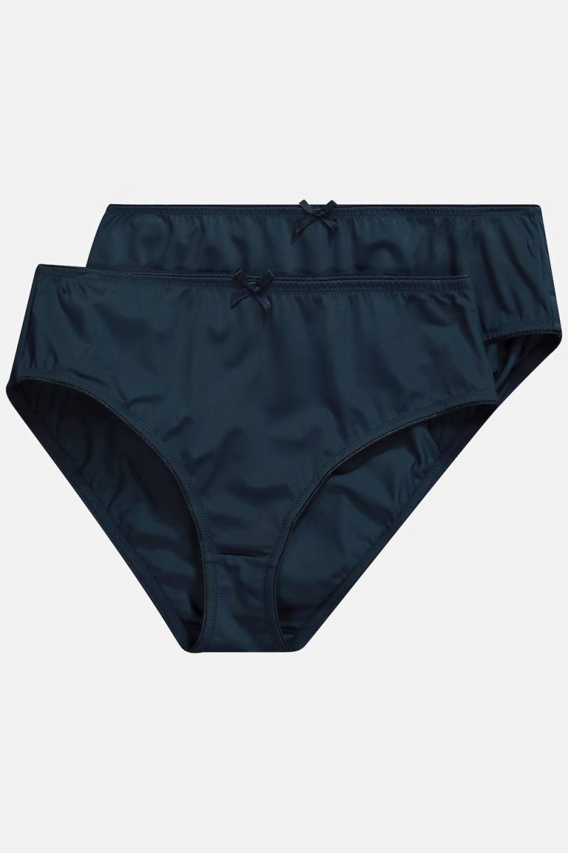 Große Größen Slips, Damen, blau, Größe: 46/48, Baumwolle/Synthetische Fasern/Elasthan, Ulla Popken von Ulla Popken