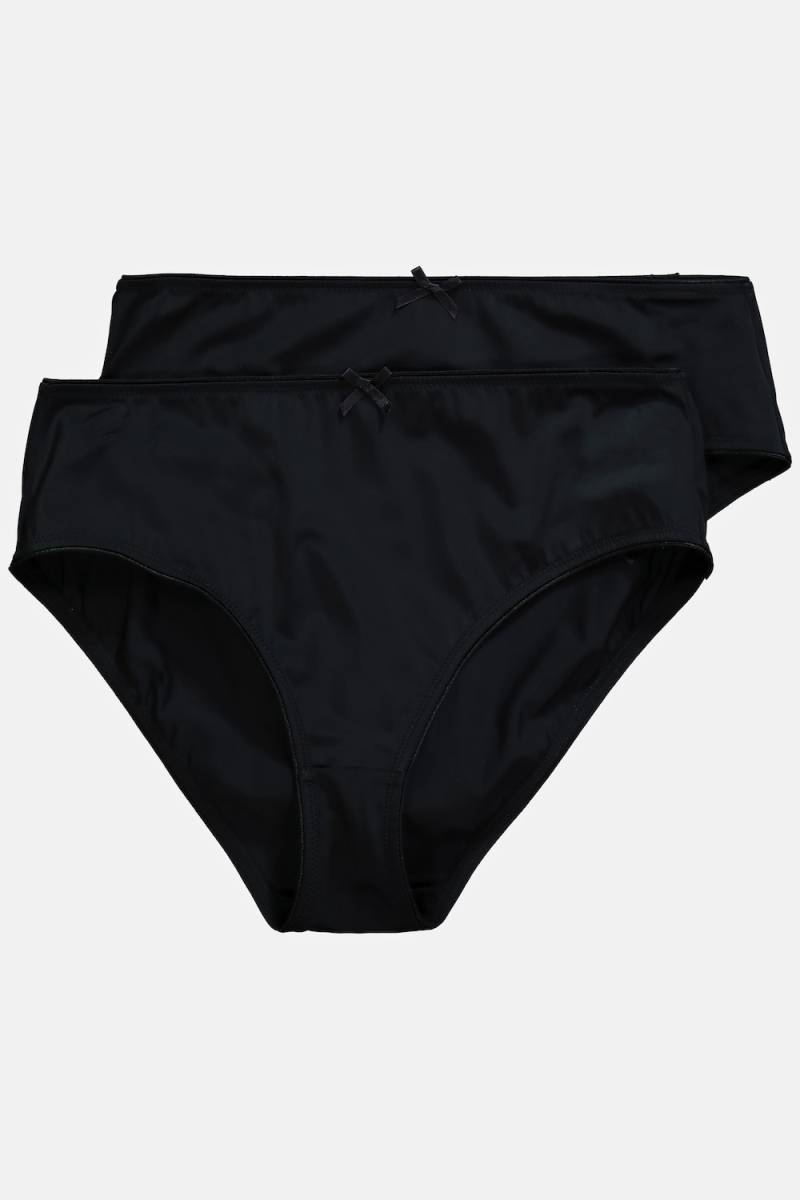 Große Größen Midi-Slips, Damen, schwarz, Größe: 58/60, Baumwolle/Synthetische Fasern/Elasthan, Ulla Popken Große Größen Midi-Slips, Damen, schwarz, Größe: 58/60, Baumwolle/Synthetische Fasern/Elasthan, Ulla Popken von Ulla Popken