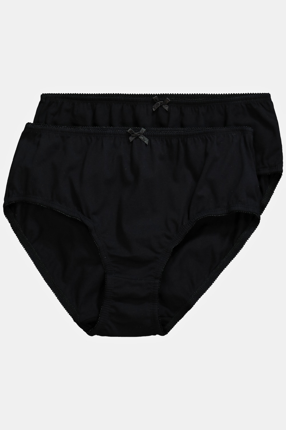 Große Größen Slips, Damen, schwarz, Größe: 50/52, Baumwolle, Ulla Popken von Ulla Popken