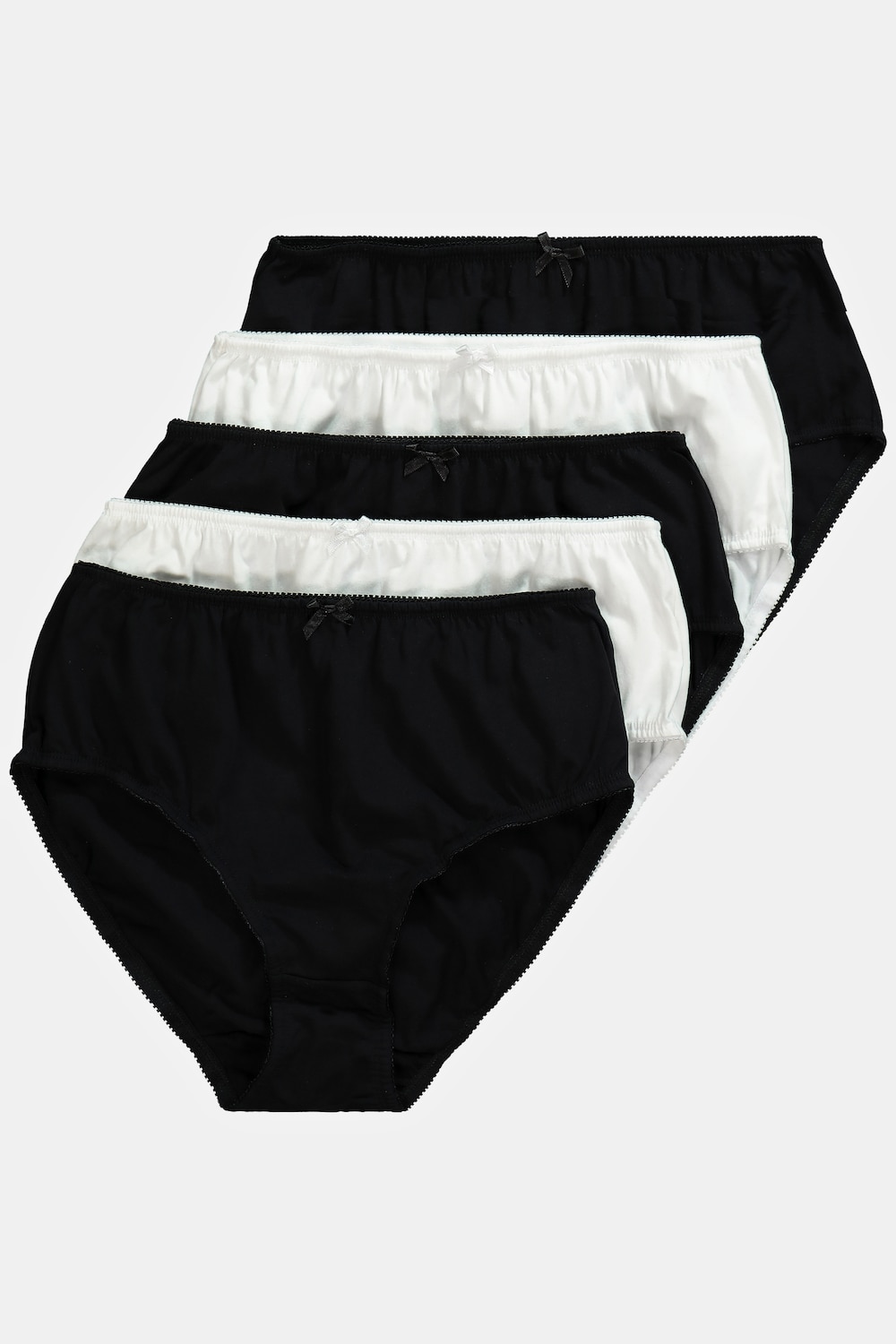 Große Größen Slips, Damen, weiß, Größe: 46/48, Baumwolle, Ulla Popken von Ulla Popken
