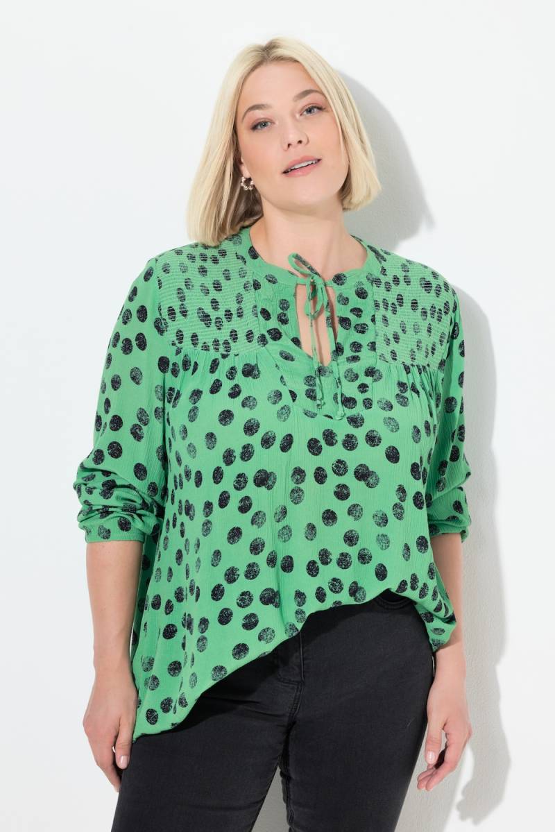 Große Größen Smokbluse, Damen, grün, Größe: 62/64, Viskose, Ulla Popken von Ulla Popken