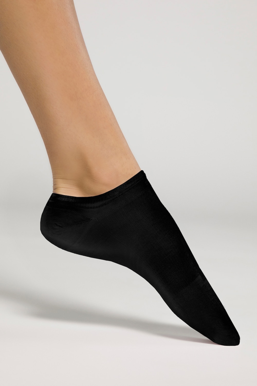 Große Größen Sneakersocken, Damen, schwarz, Größe: 35-38, Baumwolle/Synthetische Fasern, Ulla Popken von Ulla Popken