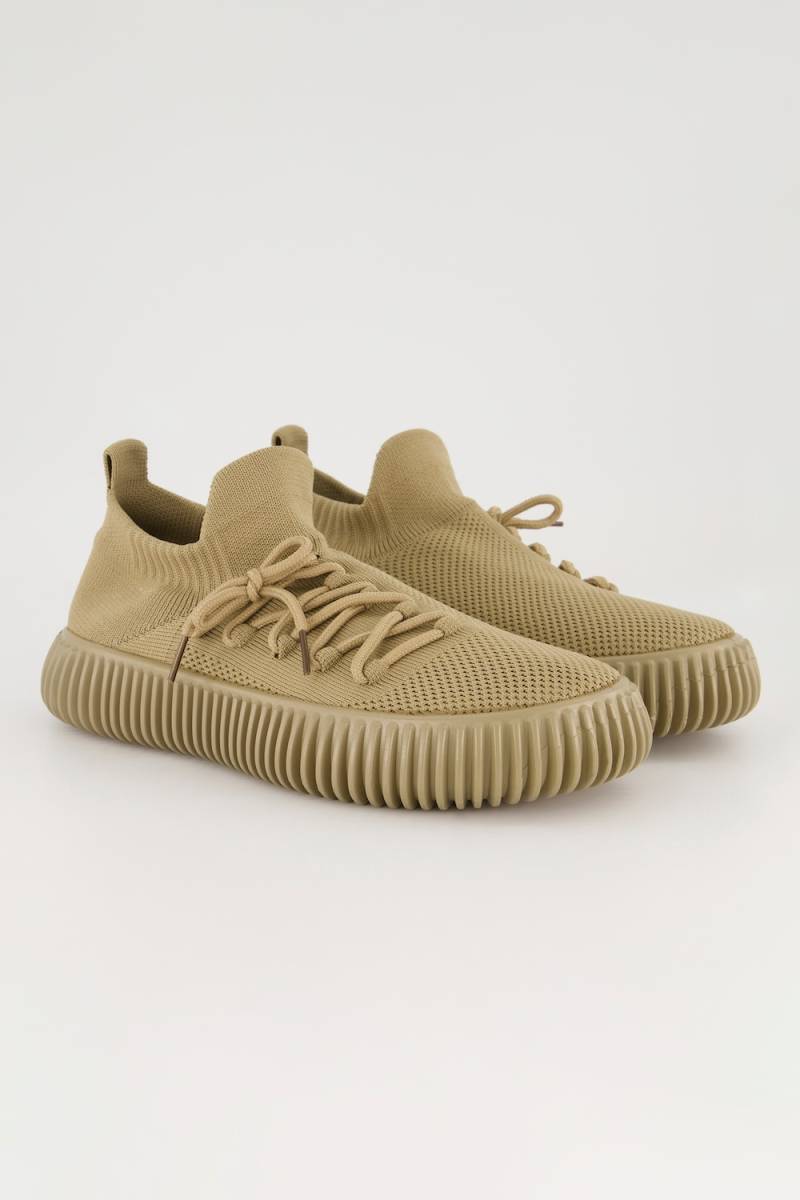 Sock-Sneaker, Damen, braun, Größe: 42, Synthetische Fasern, Ulla Popken Sock-Sneaker, Damen, braun, Größe: 42, Synthetische Fasern, Ulla Popken von Ulla Popken