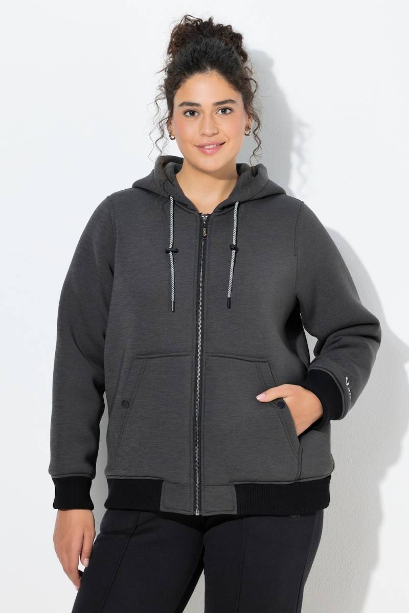Große Größen Softshelljacke, Damen, schwarz, Größe: 46/48, Polyester, Ulla Popken von Ulla Popken