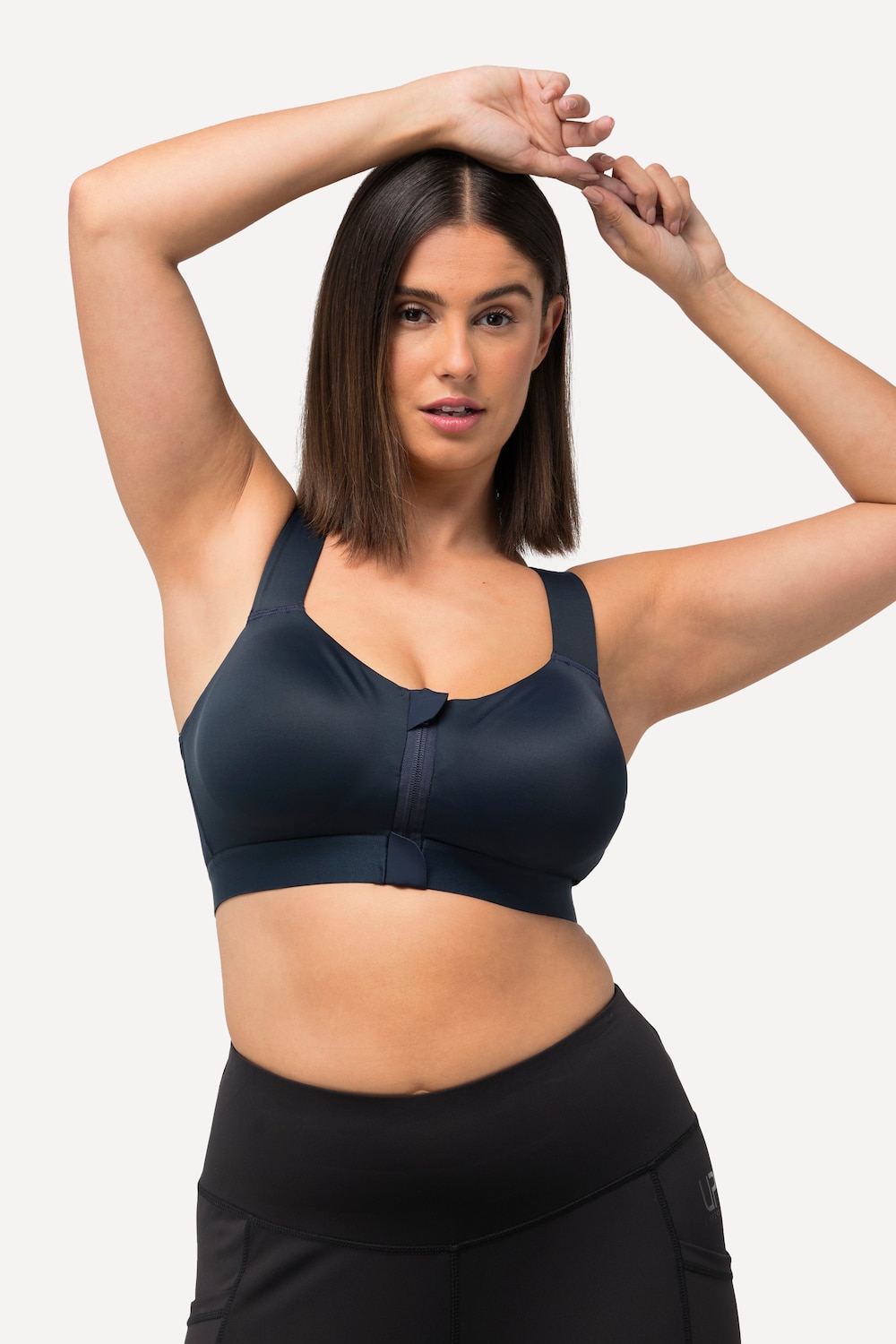 Große Größen Sport-BH, Damen, blau, Größe: 90B, Synthetische Fasern/Elasthan, Ulla Popken Große Größen Sport-BH, Damen, blau, Größe: 90B, Synthetische Fasern/Elasthan, Ulla Popken von Ulla Popken