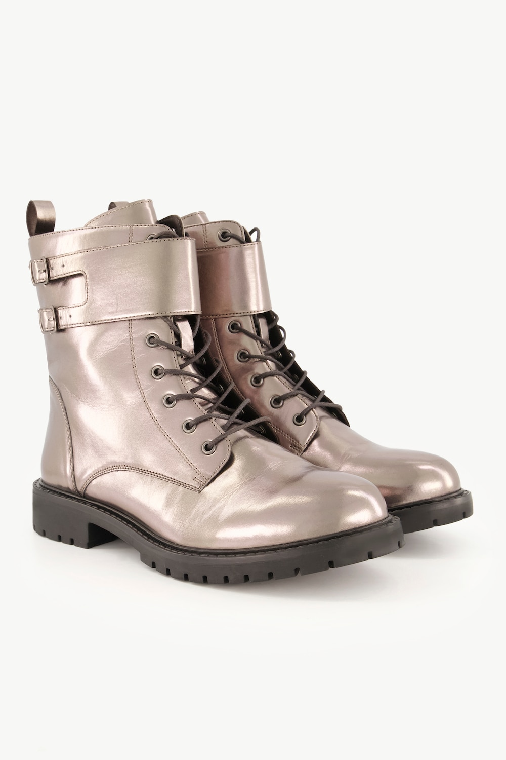 Große Größen Stiefeletten, Damen, braun, Größe: 44, Sonstige/Synthetische Fasern, Ulla Popken von Ulla Popken