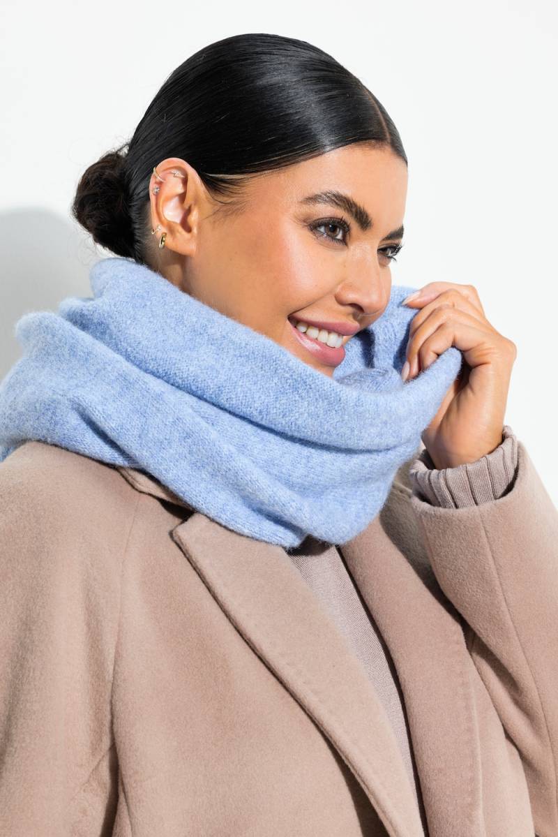 Große Größen Strick-Loop, Damen, blau, Größe: One Size, Ulla Popken Große Größen Strick-Loop, Damen, blau, Größe: One Size, Ulla Popken von Ulla Popken