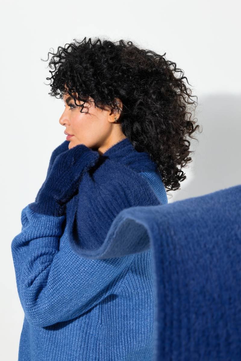 Große Größen Schal, Damen, blau, Größe: One Size, Synthetische Fasern, Ulla Popken Große Größen Schal, Damen, blau, Größe: One Size, Synthetische Fasern, Ulla Popken von Ulla Popken