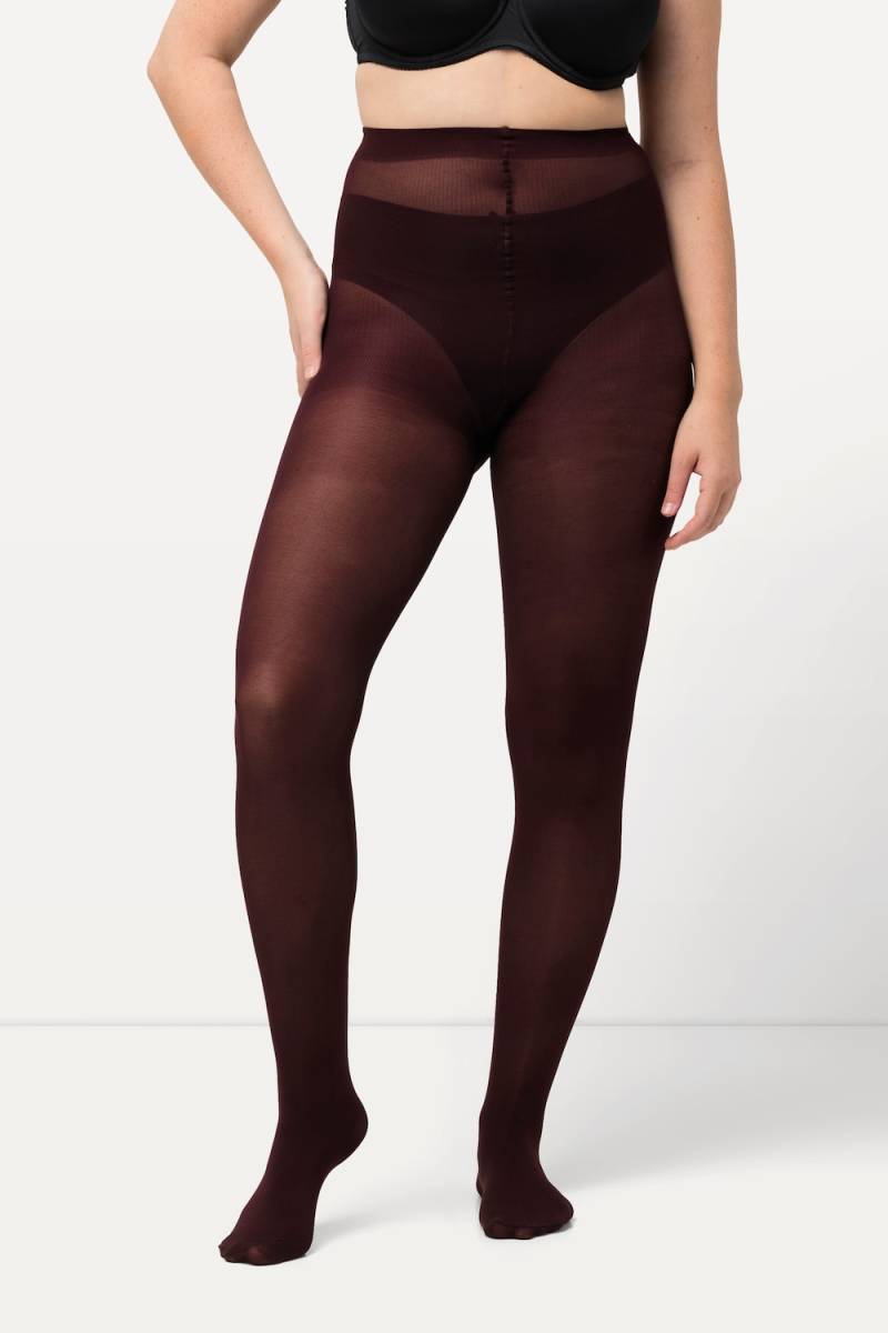 Große Größen Strumpfhose, Damen, rot, Größe: 58/60, Synthetische Fasern, Ulla Popken von Ulla Popken