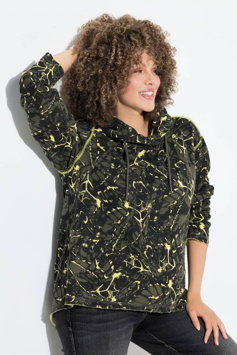 Große Größen Sweatshirt, Damen, braun, Größe: 58/60, Polyester/Baumwolle, Ulla Popken von Ulla Popken