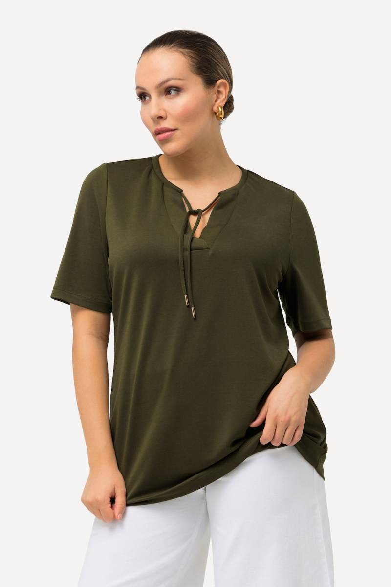 Große Größen Sweatshirt, Damen, braun, Größe: 58/60, Synthetische Fasern/Polyester, Ulla Popken von Ulla Popken