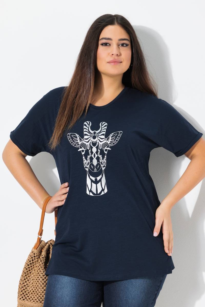 Große Größen T-Shirt, Damen, blau, Größe: 58/60, Baumwolle, Ulla Popken Große Größen T-Shirt, Damen, blau, Größe: 58/60, Baumwolle, Ulla Popken von Ulla Popken