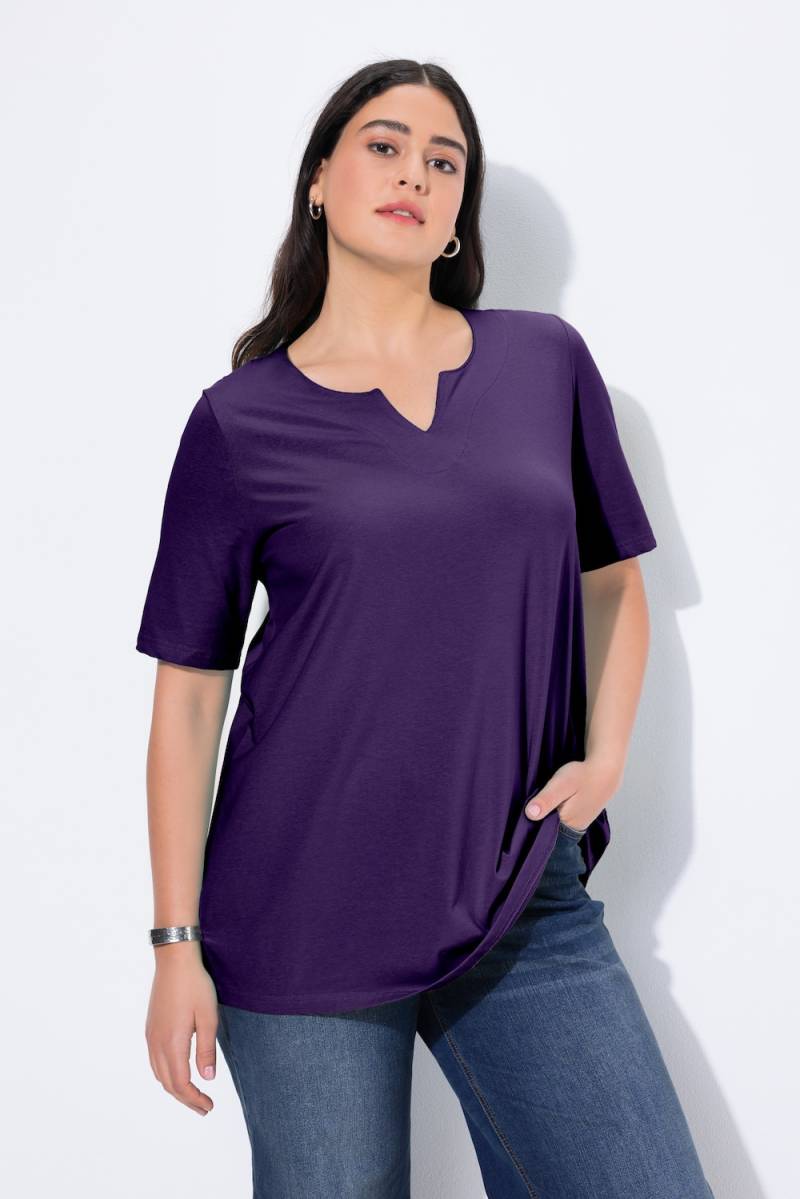 Große Größen T-Shirt, Damen, lila, Größe: 58/60, Baumwolle, Ulla Popken von Ulla Popken