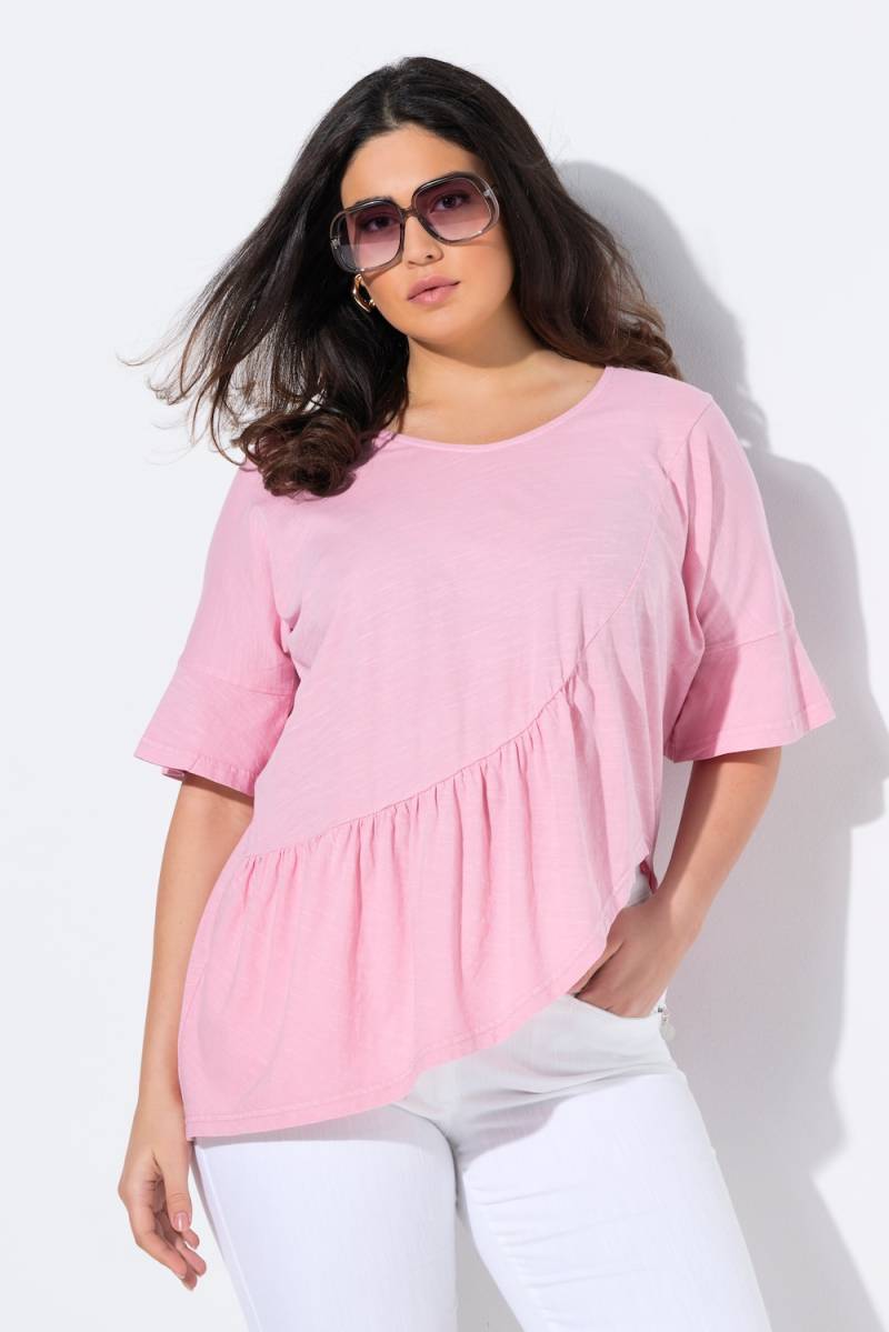 Große Größen T-Shirt, Damen, rosa, Größe: 42/44, Baumwolle, Ulla Popken von Ulla Popken