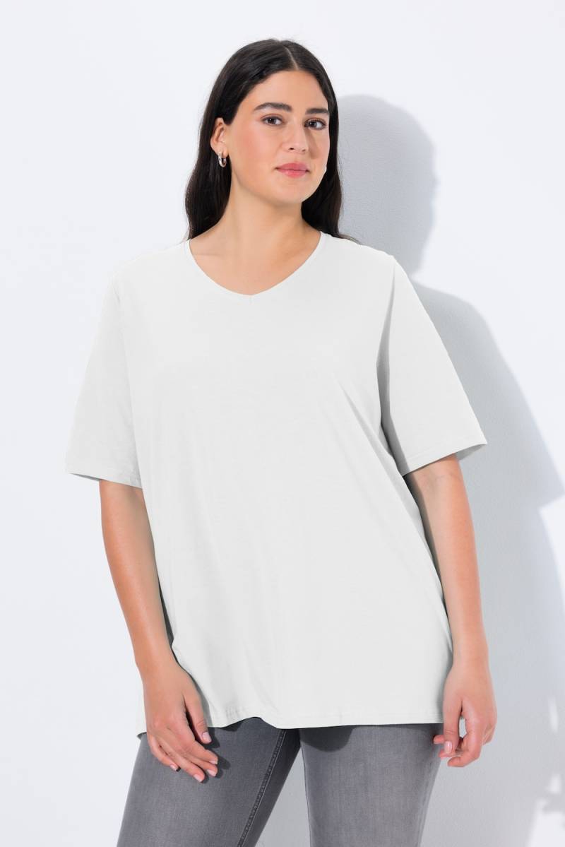 Große Größen T-Shirt, Damen, weiß, Größe: 54/56, Baumwolle, Ulla Popken Große Größen T-Shirt, Damen, weiß, Größe: 54/56, Baumwolle, Ulla Popken von Ulla Popken
