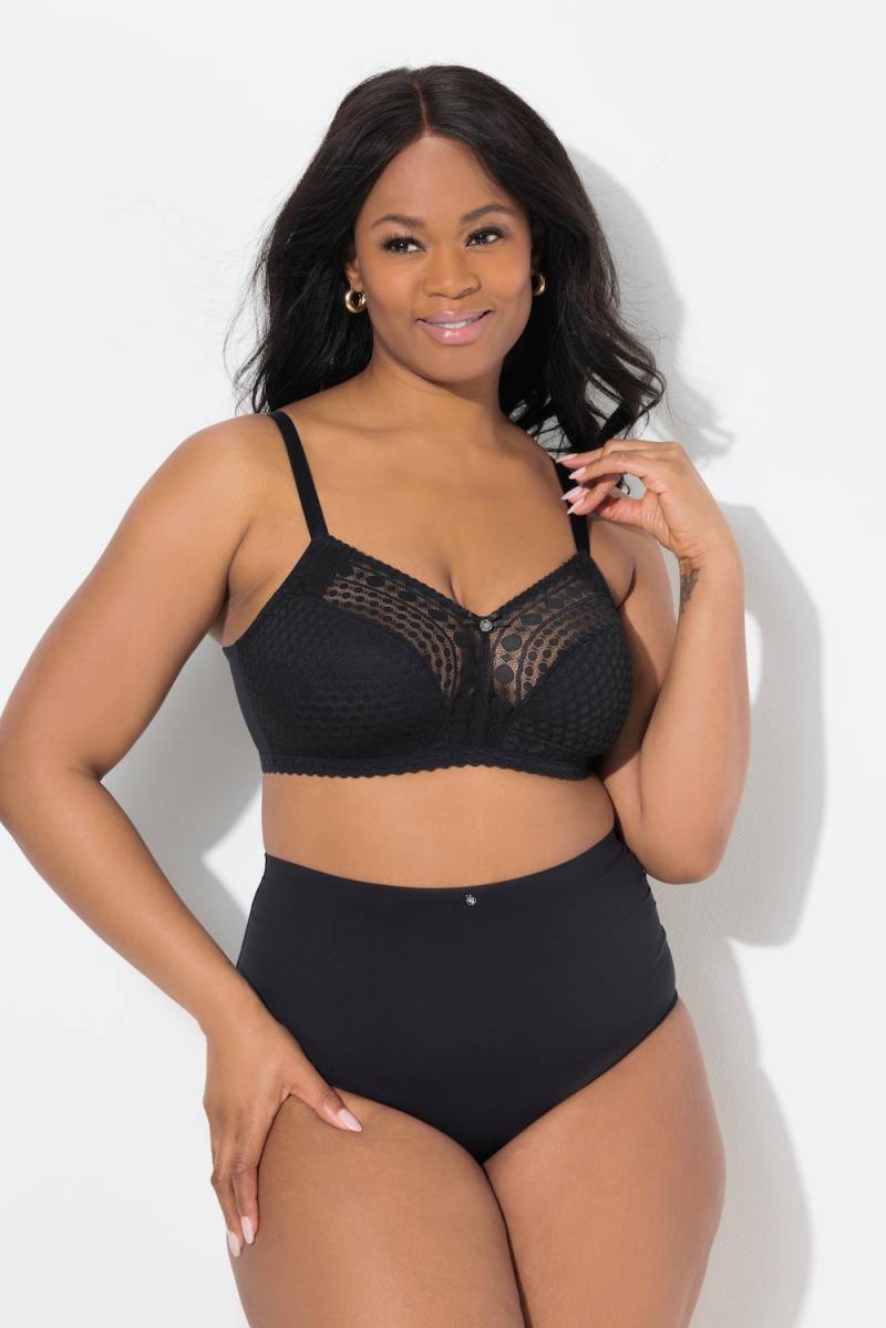Große Größen TRUYOU Bralette, Damen, schwarz, Größe: 90H, Synthetische Fasern/Elasthan, Ulla Popken Große Größen TRUYOU Bralette, Damen, schwarz, Größe: 90H, Synthetische Fasern/Elasthan, Ulla Popken von Ulla Popken