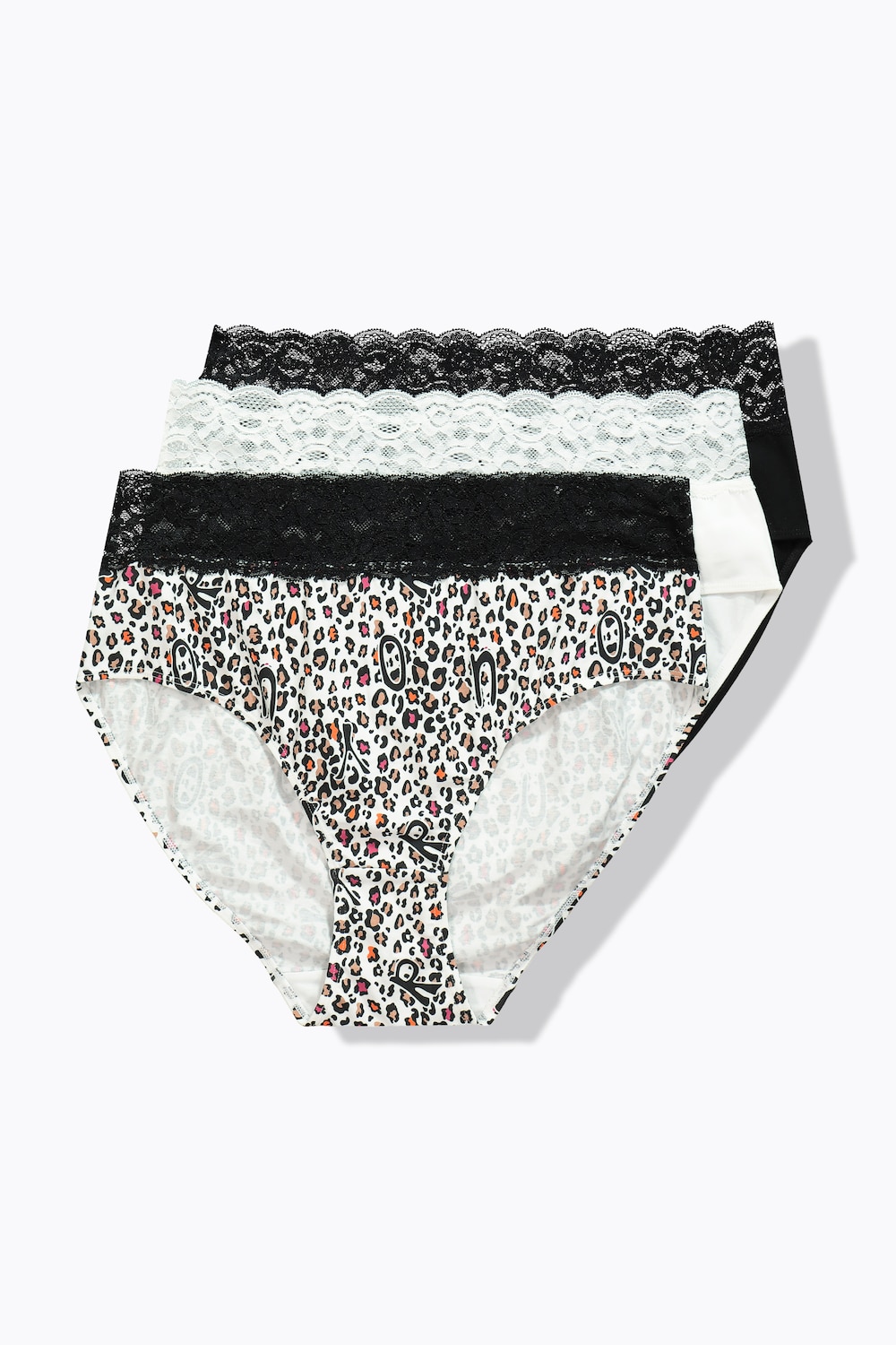 Große Größen TRUYOU-Midislips, Damen, schwarz, Größe: 58/60, Baumwolle/Synthetische Fasern/Elasthan, Ulla Popken von Ulla Popken
