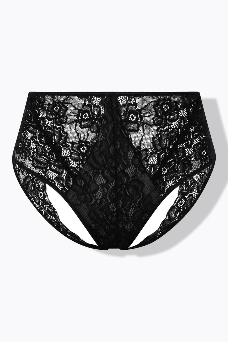 Große Größen Taillenslip, Damen, schwarz, Größe: 62/64, Synthetische Fasern/Elasthan, Ulla Popken von Ulla Popken