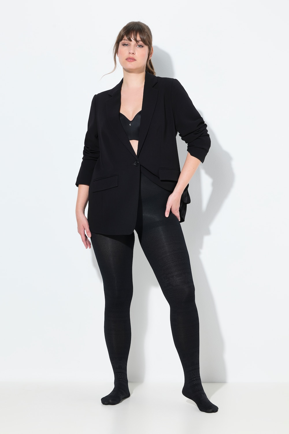 Große Größen Thermo-Strumpfhose, Damen, schwarz, Größe: 62/64, Polyester, Ulla Popken Große Größen Thermo-Strumpfhose, Damen, schwarz, Größe: 62/64, Polyester, Ulla Popken von Ulla Popken