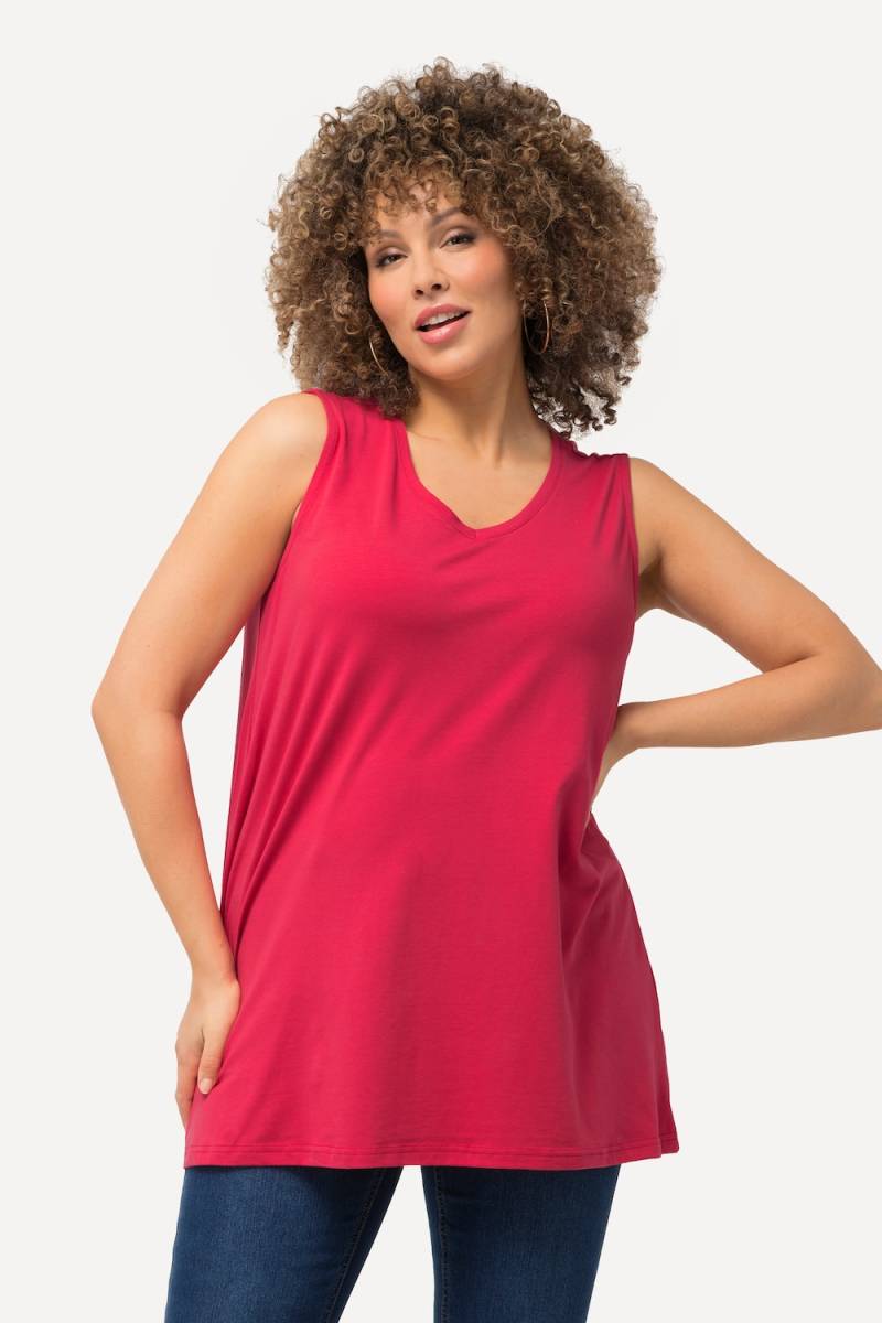 Große Größen Top, Damen, rosa, Größe: 50/52, Baumwolle, Ulla Popken von Ulla Popken