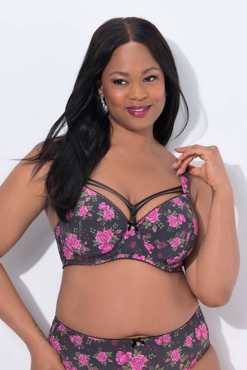 Große Größen TruYou Bügel-BH, Damen, schwarz, Größe: 110B, Synthetische Fasern/Elasthan, Ulla Popken Große Größen TruYou Bügel-BH, Damen, schwarz, Größe: 110B, Synthetische Fasern/Elasthan, Ulla Popken von Ulla Popken