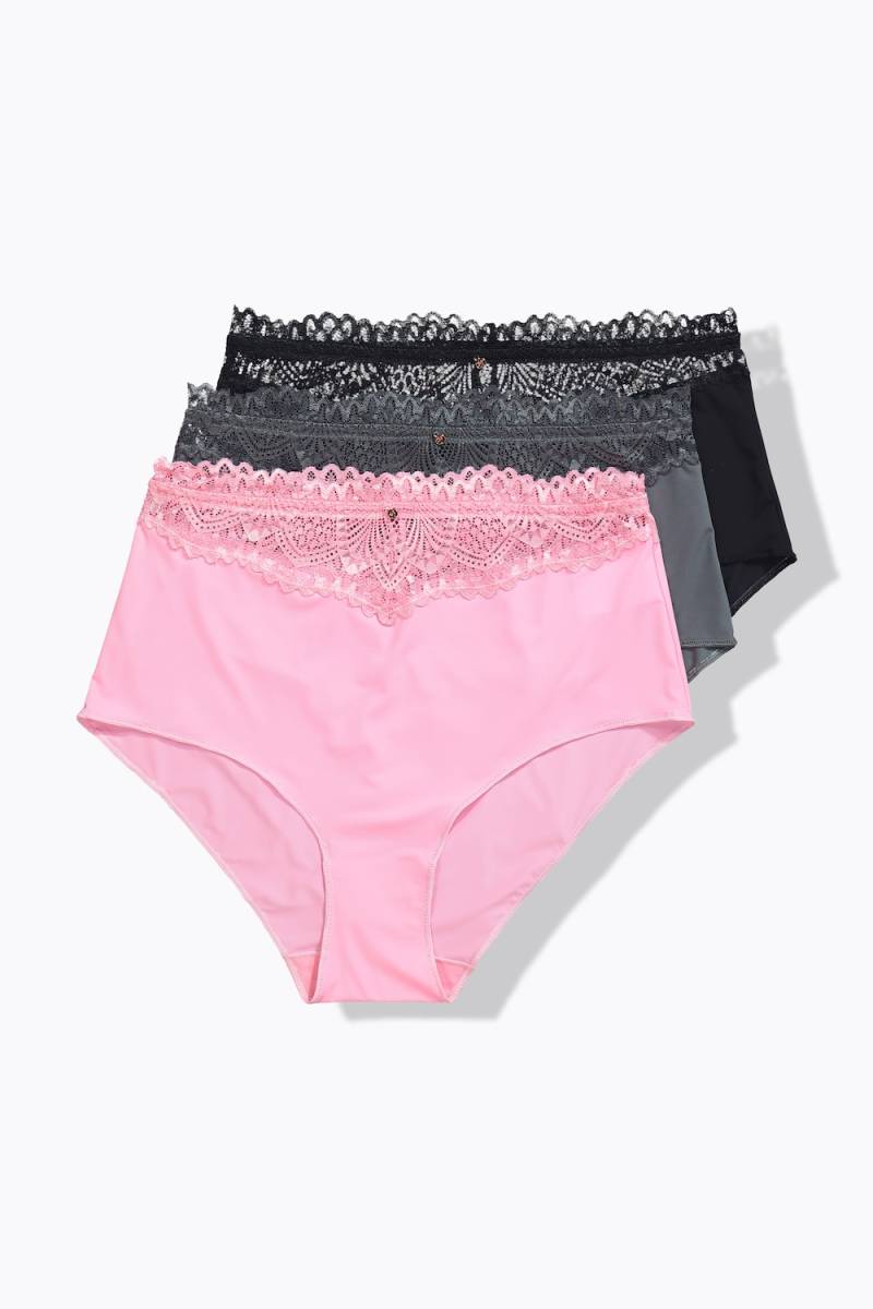 Große Größen TruYou Maxislips, Damen, rosa, Größe: 46/48, Baumwolle/Elasthan/Synthetische Fasern, Ulla Popken Große Größen TruYou Maxislips, Damen, rosa, Größe: 46/48, Baumwolle/Elasthan/Synthetische Fasern, Ulla Popken von Ulla Popken