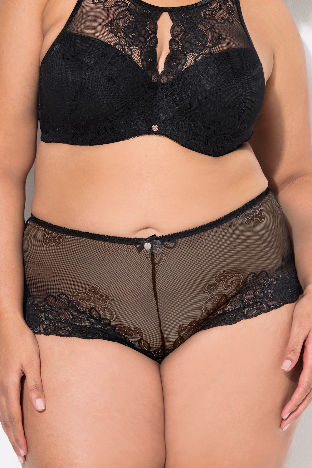 Große Größen TruYou Panty, Damen, schwarz, Größe: 58/60, Baumwolle/Synthetische Fasern/Elasthan, Ulla Popken von Ulla Popken