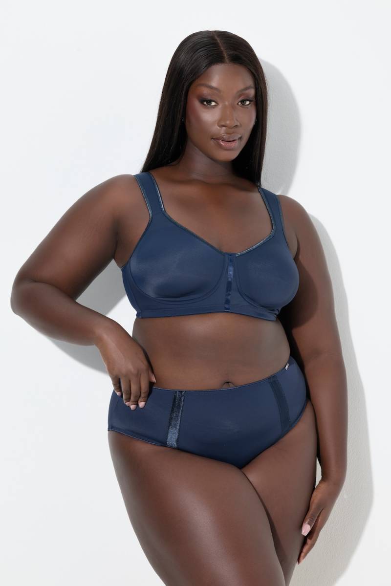 Große Größen Wellness-BH, Damen, blau, Größe: 110C, Synthetische Fasern/Elasthan, Ulla Popken von Ulla Popken