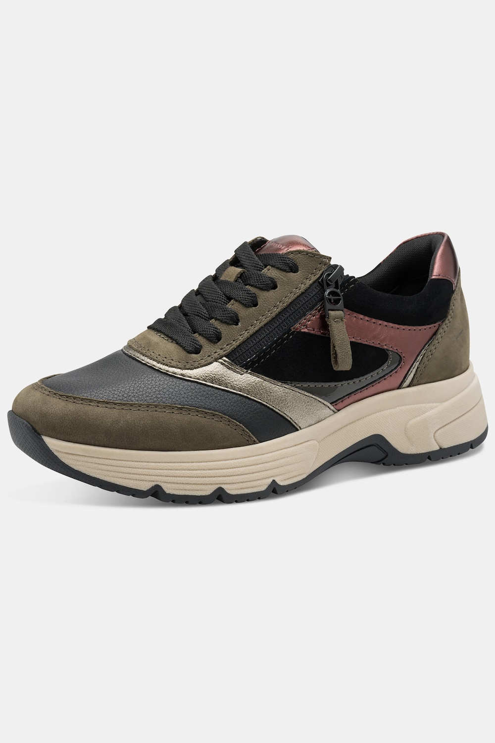 Hallux-Lederschuh, Damen, grün, Größe: 39, Sonstige/Leder/Synthetische Fasern, Ulla Popken Hallux-Lederschuh, Damen, grün, Größe: 39, Sonstige/Leder/Synthetische Fasern, Ulla Popken von Ulla Popken