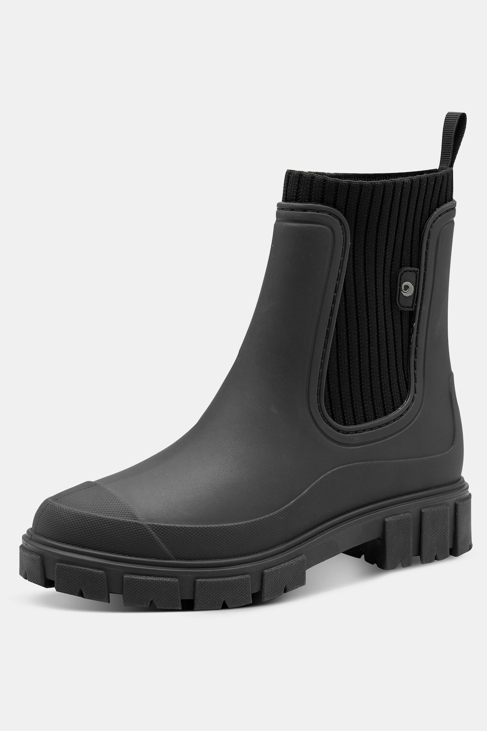 Jana Gummistiefel, Damen, schwarz, Größe: 37, Sonstige/Synthetische Fasern/Polyester, Ulla Popken von Ulla Popken