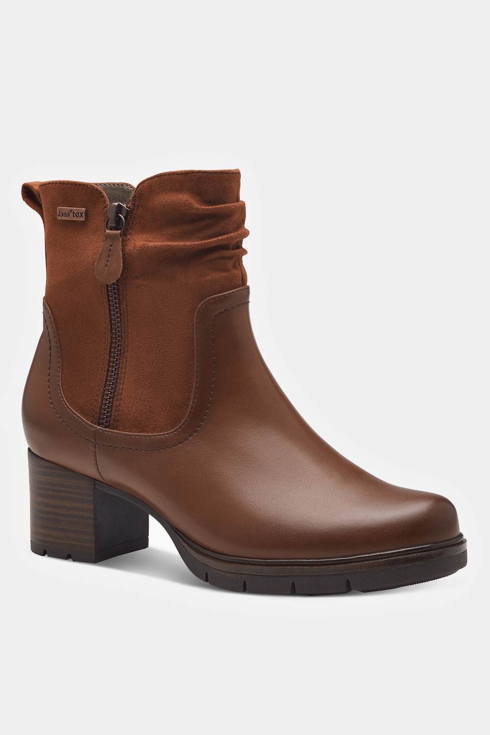 Stiefeletten, Damen, braun, Größe: 39, Synthetische Fasern/Polyester, Ulla Popken von Ulla Popken