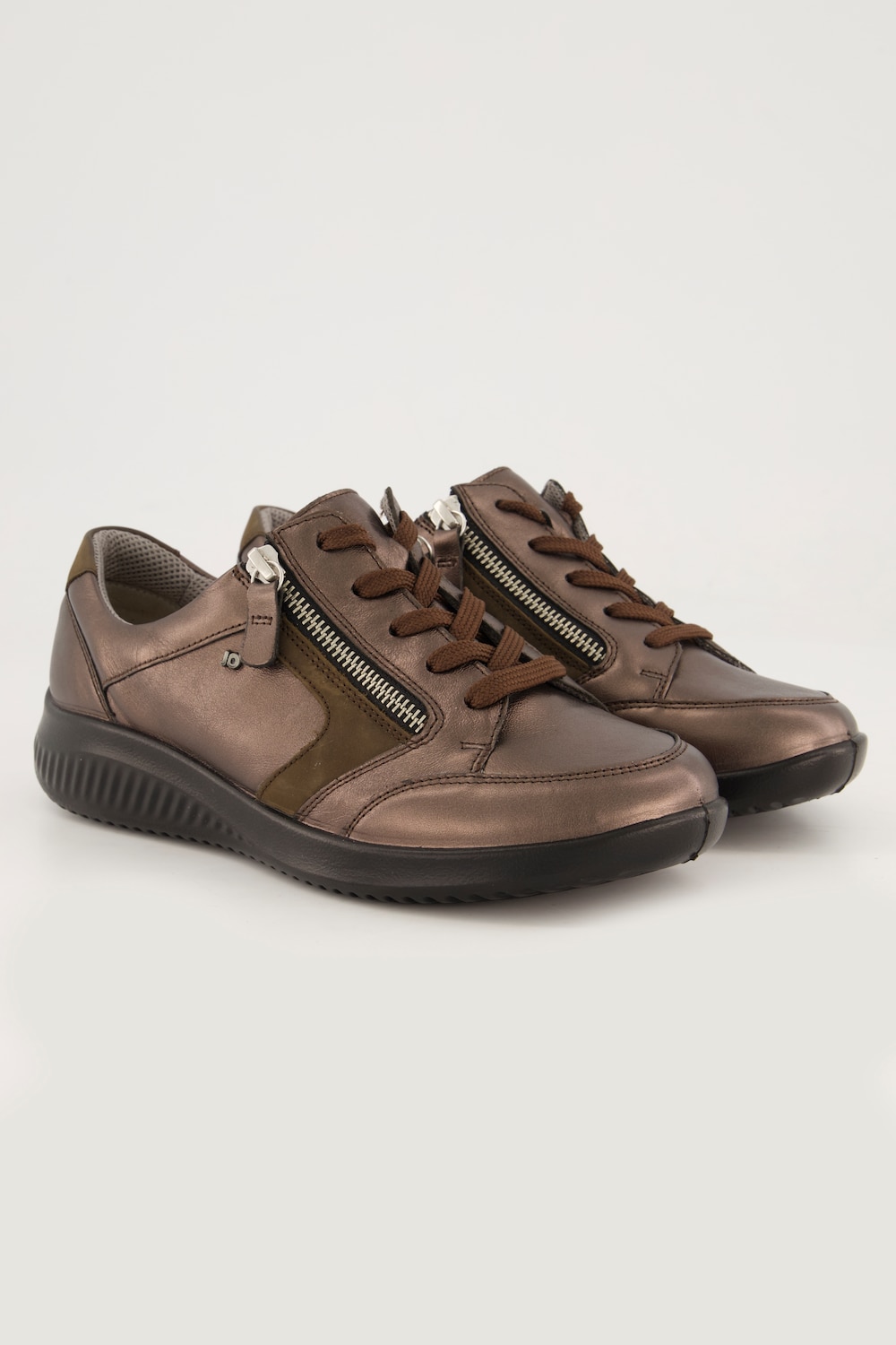 Jomos Leder-Sneaker, Damen, braun, Größe: 43, Sonstige/Leder, Ulla Popken Jomos Leder-Sneaker, Damen, braun, Größe: 43, Sonstige/Leder, Ulla Popken von Ulla Popken