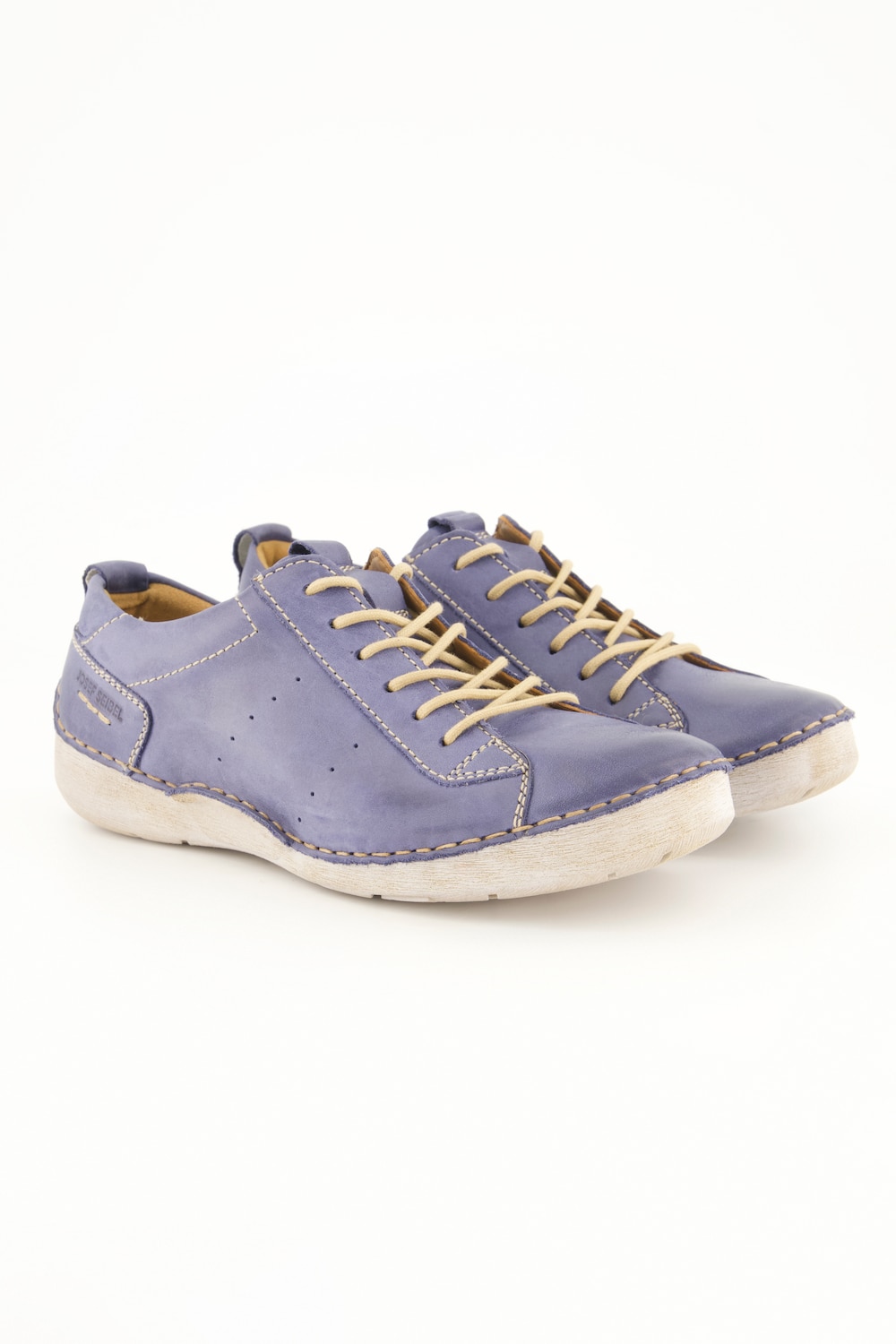 Leder-Schnürschuh, Damen, blau, Größe: 42, Leder, Ulla Popken Leder-Schnürschuh, Damen, blau, Größe: 42, Leder, Ulla Popken von Ulla Popken