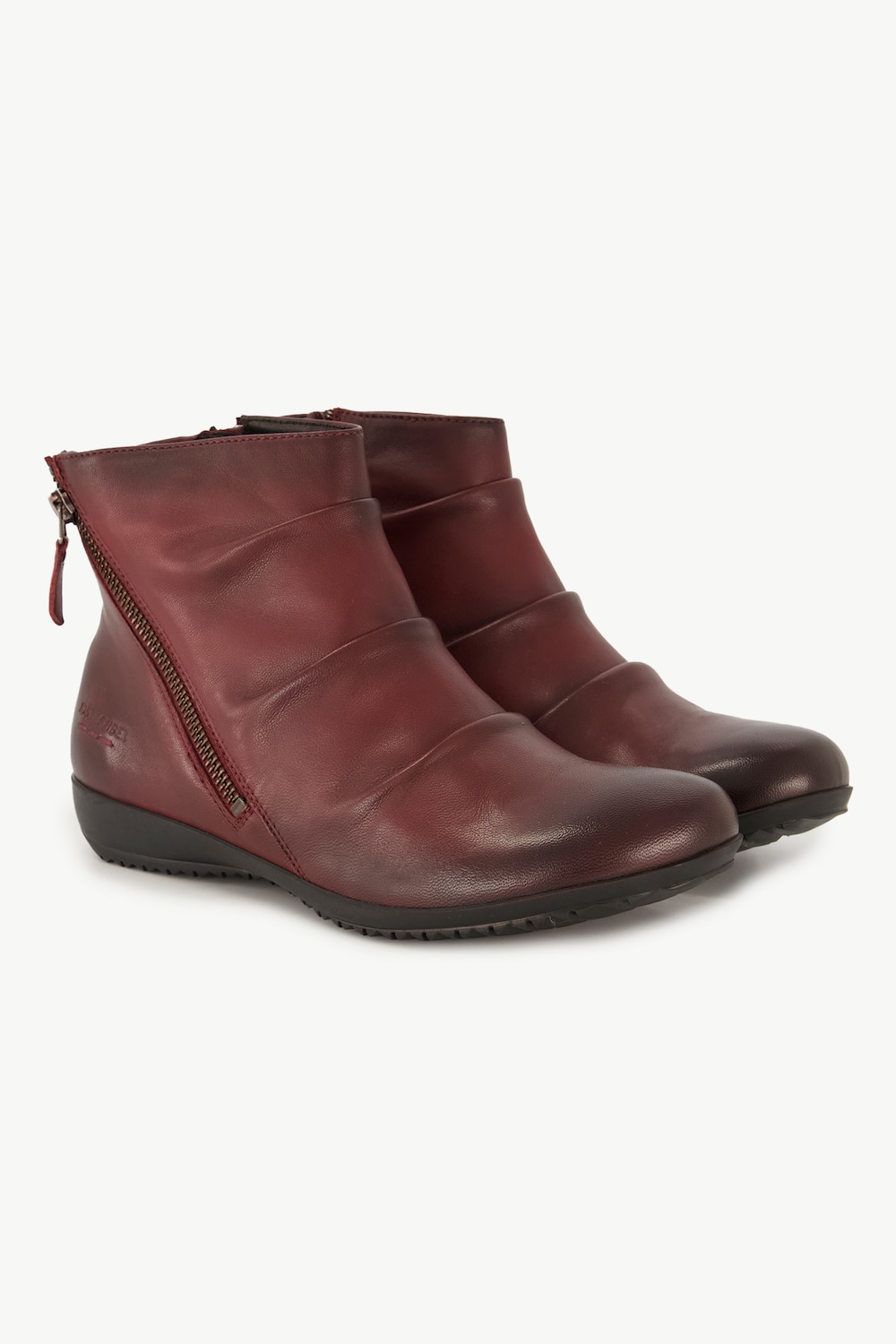 Josef Seibel Leder-Stiefeletten, Damen, rot, Größe: 45, Sonstige/Leder, Ulla Popken Josef Seibel Leder-Stiefeletten, Damen, rot, Größe: 45, Sonstige/Leder, Ulla Popken von Ulla Popken