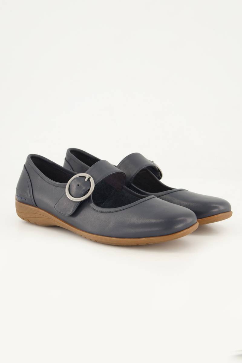 Leder-Ballerinas, Damen, blau, Größe: 42, Leder, Ulla Popken Leder-Ballerinas, Damen, blau, Größe: 42, Leder, Ulla Popken von Ulla Popken